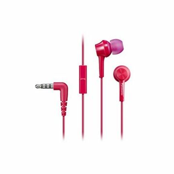 Auriculares com Microfone Panasonic RPTCM105EP In-ear Cor de Rosa (1 Unidade)