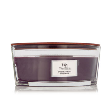 Vela Perfumada Woodwick Spiced Blackberry 453 G