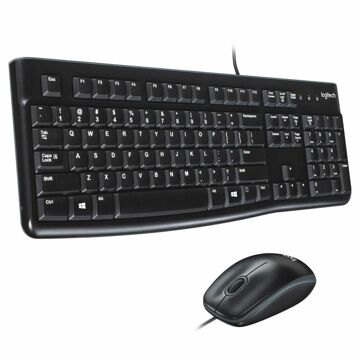 Teclado Logitech MK120 Preto Qwerty