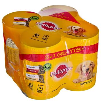 Comida Húmida Pedigree Frango Vitela 4 X 400 G