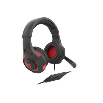 Auriculares Genesis 210 7.1 Preto Vermelho