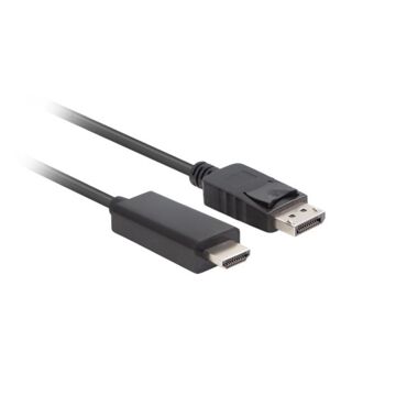 Cabo Displayport a Hdmi Lanberg CA-DPHD-11CC-0050-BK Preto