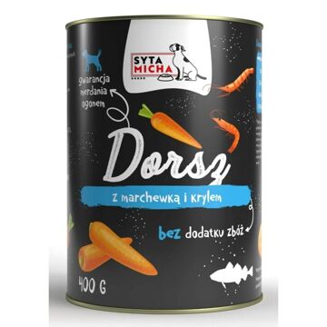 Comida Húmida Syta Micha Peixe Bacalhau 400 G