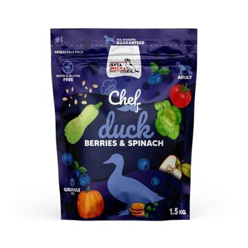 Penso Syta Micha Chef Frutos do Bosque Pato Espinafres 1,5 kg