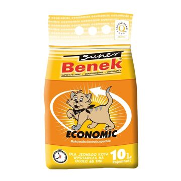 Areia para Gatos Super Benek Certech 10 L