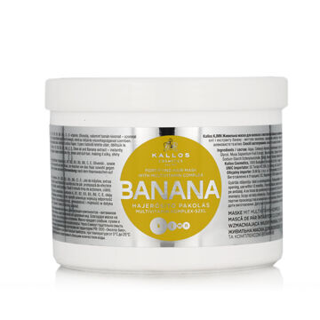 Máscara Capilar Kallos Cosmetics Banana 500 Ml