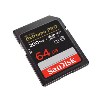 Cartão de Memória Micro Sd com Adaptador Sandisk Extreme Pro 64GB Preto 64 GB