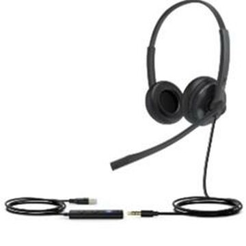 Auriculares com Microfone Yealink UH34 Se Dual Teams Preto