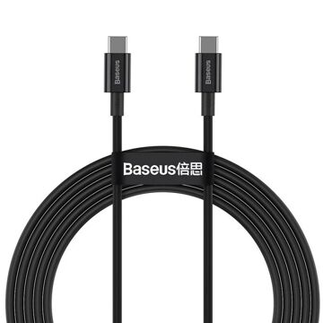 Cabo USB C Baseus Superior Preto 1 M