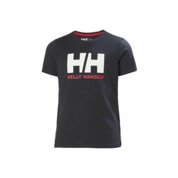 Camisola de Manga Curta Helly Hansen 41709 597 Azul Marinho 10 Anos