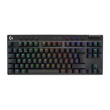 Teclado Logitech G Pro X Tkl Lightspeed Qwerty Espanhol Preto