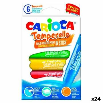 Têmperas Carioca Temperello 6 Peças (24 Unidades)