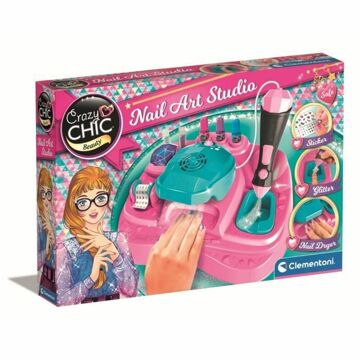 Jogo Educativo Clementoni Nail Art Studio Multicolor (1 Peça)