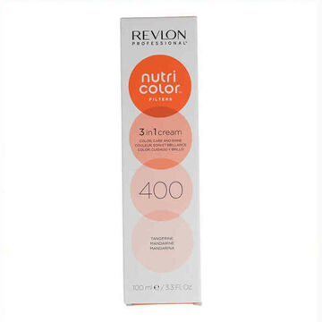 Coloração Permanente em Creme Nutri Color Filters Revlon Tangerina (100 Ml)