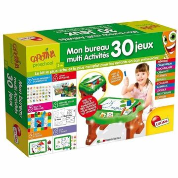 Jogo Educativo Lisciani Giochi Carotina Educational Desk 30 Fun Learning Games (fr)