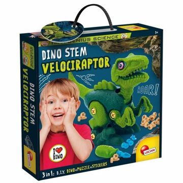 Jogo de Ciência Lisciani Giochi Dino Stem Velociraptor