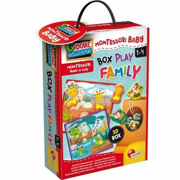 Jogo Educativo Lisciani Giochi Play Family Multicolor (18 Peças)