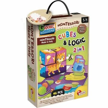 Jogo Educativo Lisciani Giochi Cubes & Logic 2 in1 (fr)