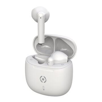 Auriculares Bluetooth Celly BUZ2WH Branco