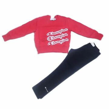 Fato de Treino Infantil Champion Vermelho XL