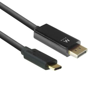 Cabo USB Ewent Preto 2 M