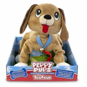 Animal de Estimação Interativo Giochi Preziosi Peppy Pops Chien Marron