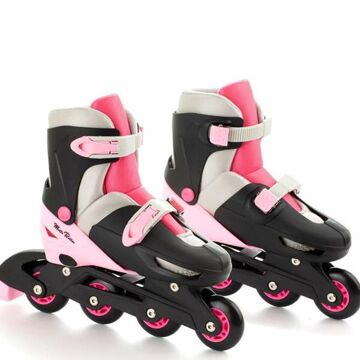 Patins em Linha Moltó Cor de Rosa Ajustável 35-38