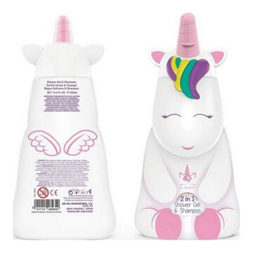 Gel e Champô 2 em 1 Eau My Unicorn Cartoon (400 Ml)