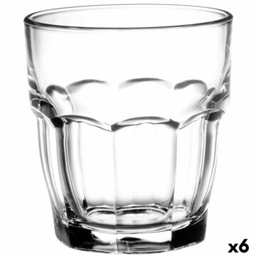 Copo Bormioli Rocco Rock Bar Transparente Vidro 270 Ml (6 Unidades)