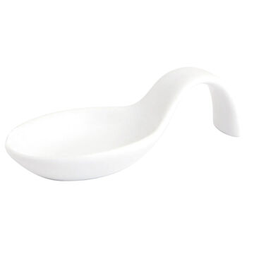 Colher para Cocktails Quid Chef Cerâmica Branco (10 X 5 cm) (pack 12x)