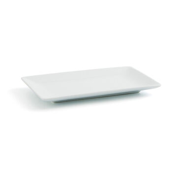 Prato Quid Gastro Fun Pequeno Cerâmica Branco (16,5 X 9,5 X 2 cm) (pack 6x)