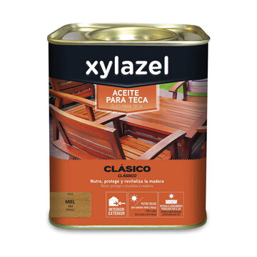 óleo de Teca Xylazel Classic Mel 750 Ml Mate