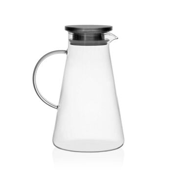 Jarra Versa 1,8 L Aço Inoxidável Cristal Vidro de Borosilicato