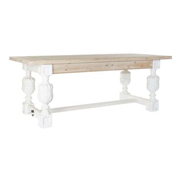 Mesa de Jantar Dkd Home Decor Abeto Madeira Mdf (200 X 90 X 77 cm)