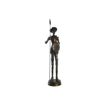 Figura Decorativa Dkd Home Decor Cobre Resina (10 X 10 X 48 cm)