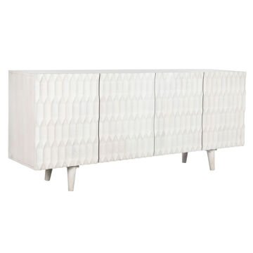 Aparador Dkd Home Decor 177 X 40 X 75 cm Branco Madeira de Mangueira