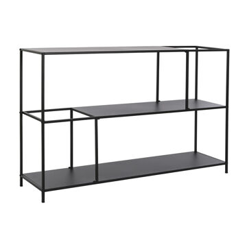 Estantes Dkd Home Decor Preto Metal 120 X 30 X 75 cm