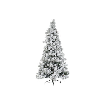 árvore de Natal Dkd Home Decor Branco Verde Polietileno Nevado 140 X 140 X 210 cm