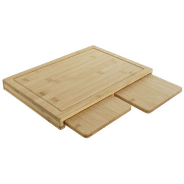 Tábua de Corte Dkd Home Decor Natural Bambu 35 X 25 X 3 cm