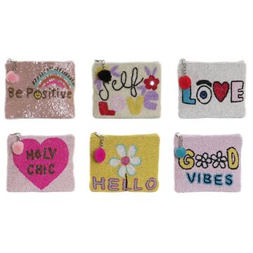 Porta-moedas Dkd Home Decor (6 Unidades)