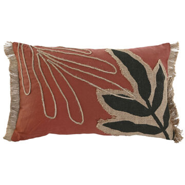 Almofada Home Esprit Natural Terracota Boho 50 X 5 X 30 cm