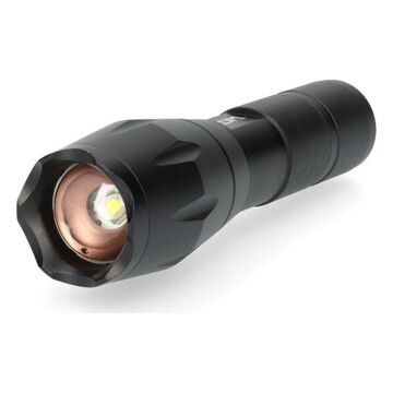 Lanterna LED Edm Cree XML-T6 Zoom Preto Alumínio 5 W 140 Lm