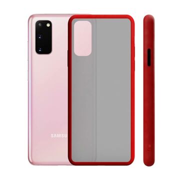 Capa para Telemóvel Ksix Vermelho Samsung Galaxy S20