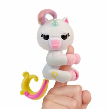 Brinquedo Interativo Bizak Fingerlings Unicornio 13 cm