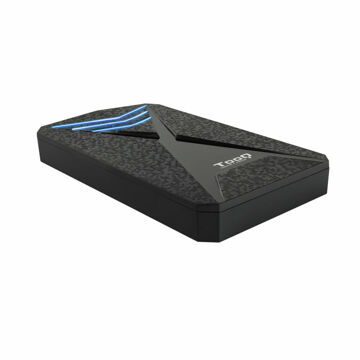 Invólucro de Disco Rígido Tooq TQE-2550BL 2,5" USB 3.0 Preto