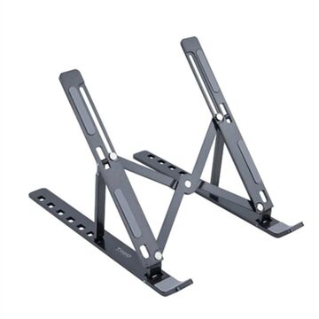 Acessório Tooq Soporte Elevador para Portátiles, Tablets, Móviles Y Libros, Gris Oscuro