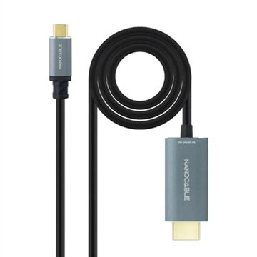 Cabo Usb-c para Hdmi Nanocable 10.15.5162 1,8 M Preto 8K Ultra Hd