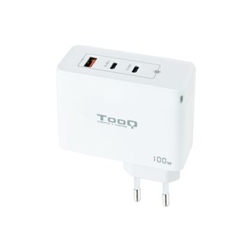 Carregador de Parede Tooq TQWC-GANQC2PD100W Branco 100 W