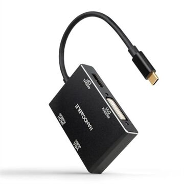 Hub Usb-c Nanocable 10.16.4307 Preto (1 Unidade)