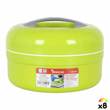 Recipiente Térmico para Alimentos Privilege 85285 Plástico 22 X 15 cm (8 Unidades) (1,5 L)